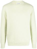 Lanvin pull en maille à manches longues - Vert