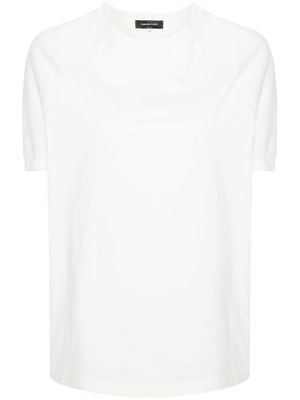 Fabiana Filippi t-shirt en coton à manches courtes - Blanc