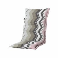 Madison Kussen lage rug Chris pink 105x50 Roze - thumbnail