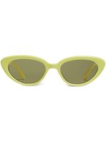 Gentle Monster lunettes de soleil Mondri à verres teintés - Vert