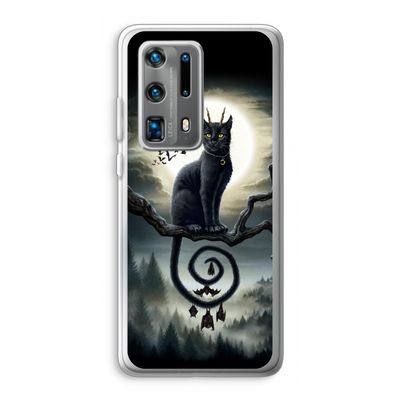 Moonlight Companions: Huawei P40 Pro Plus Transparant Hoesje