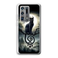 Moonlight Companions: Huawei P40 Pro Plus Transparant Hoesje