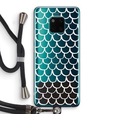 Dakpannetjes: Huawei Mate 20 Pro Transparant Hoesje met koord