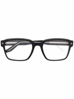 Snob lunettes de vue Gran Fieu à clips - Noir