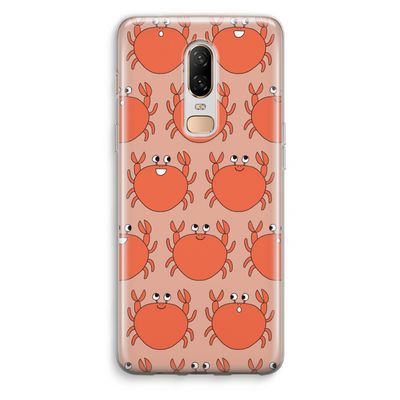 Krab: OnePlus 6 Transparant Hoesje