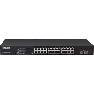 Intellinet 560559 Netwerk switch 24 + 2 poorten 1 GBit/s PoE-functie