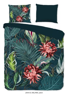 Good Morning dekbedovertrek Melanie Petrol Good Morning dekbedovertrek Melanie Petrol