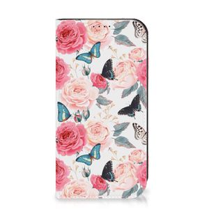 iPhone 15 Pro Smart Cover Butterfly Roses