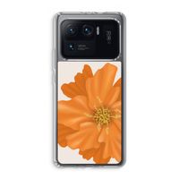 Orange Ellila flower: Xiaomi Mi 11 Ultra Transparant Hoesje