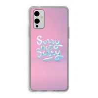 Sorry not sorry: OnePlus 9 Transparant Hoesje