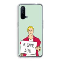 Gimme a call: OnePlus Nord CE 5G Transparant Hoesje