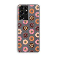 Donuts: Samsung Galaxy S21 Ultra Transparant Hoesje