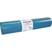 PowerSterko Afvalzak | Gerecycled LDPE | 70x110cm | T60 | blauw | 200 stuks