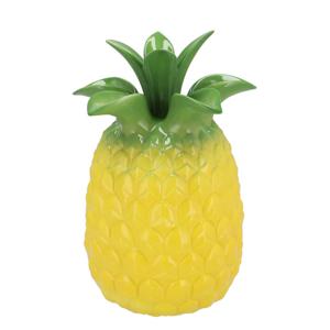 Bloemenvaas Tropical Pineapple - ananas vaas - geel - D16 x H22 cm