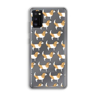 Doggy: Samsung Galaxy A41 Transparant Hoesje