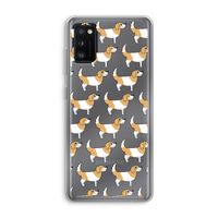 Doggy: Samsung Galaxy A41 Transparant Hoesje