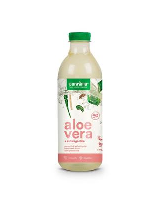 Purasana Aloe vera drink gel ashwagandha vegan bio