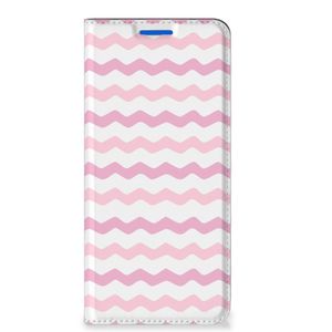 OPPO Reno6 5G Hoesje met Magneet Waves Roze