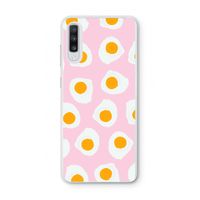 Dancing eggs: Samsung Galaxy A70 Transparant Hoesje
