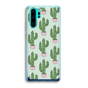 Cactus Lover: Huawei P30 Pro Transparant Hoesje