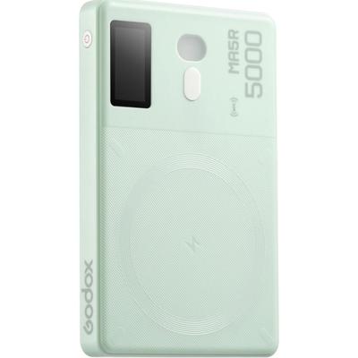 Godox MA5R Mobile Power Bank & RGB LED Light groen