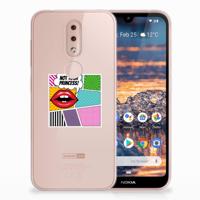 Nokia 4.2 | Sillicone Back Cover | Popart Princess