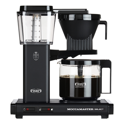 Moccamaster Filter Koffiezetapparaat KBG Select - Matt black - 1.25 liter