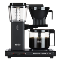 Moccamaster Filter Koffiezetapparaat KBG Select - Matt black - 1.25 liter