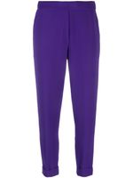 P.A.R.O.S.H. pantalon fuselé à taille haute - Violet - thumbnail