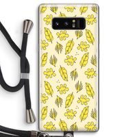 Herfst: Samsung Galaxy Note 8 Transparant Hoesje met koord