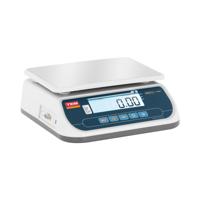 Tafelweegschaal - geijkt - 15 kg / 5 g - 21 x 28 cm - LCD