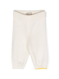 Gensami kids pantalon de jogging en maille - Blanc