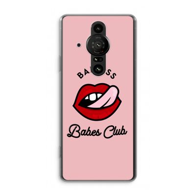 Badass Babes Club: Sony Xperia Pro-I Transparant Hoesje