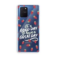 Don't forget to have a great day: Samsung Galaxy Note 10 Lite Transparant Hoesje