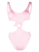 Noire Swimwear maillot de bain à découpes - Rose - thumbnail