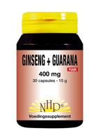 Ginseng guarana 400mg puur - thumbnail