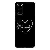 Friends heart black: Samsung Galaxy S20 Plus Tough Case