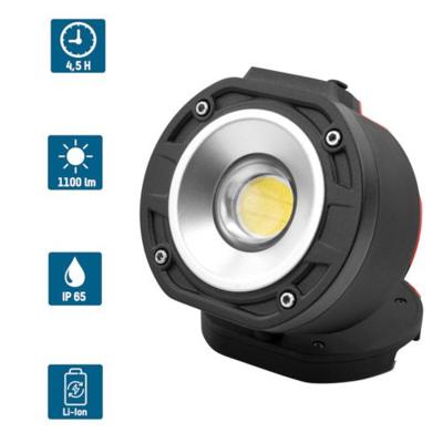 Oplaadbare LED Werklamp Magnetisch - 10 Watt - 6500K - IP65