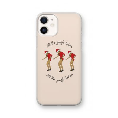 Jingle Ladies: iPhone 12 Transparant Hoesje