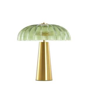 Light&living Tafellamp 2L Ø50x51 cm FUNGO glas groen+goud