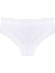 Hanro culotte en dentelle - Blanc