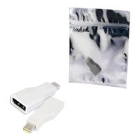 LogiLink CV0110 Mini Displayport DisplayPort Grijs kabeladapter/verloopstukje - thumbnail