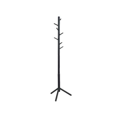 Leen Bakker - Kapstok Tinn - Hout - Zwart - 51.6x176.8x44 Cm