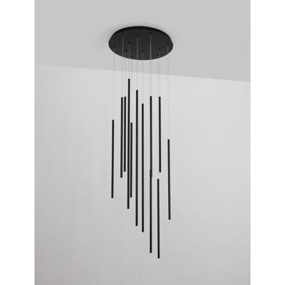 Lyora Design hanglampElettra 12-lichts zwart - 9081801
