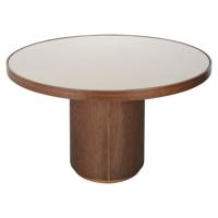 Eettafel Willox bruin Ø130 inclusief glas