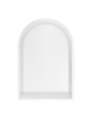 Hotbath &MORE Inbouwnis Toogmodel 30x45x10cm Mat Wit