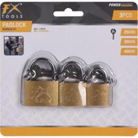 FX Tools Hangslotset metaal 2,5/3/4cm