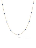 David Yurman collier en or 18ct serti de saphirs