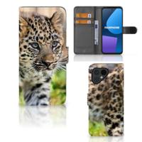 Fairphone 5 | Telefoonhoesje | Met pasjeshouder | Baby Luipaard