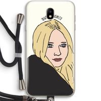 Ashley: Samsung Galaxy J7 (2017) Transparant Hoesje met koord
